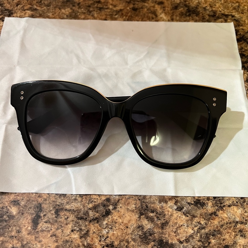 Dita day tripper sunglasses 18k gold